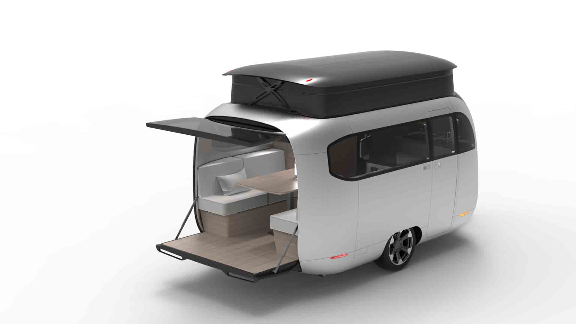 Concept Rv Airstream rethinks the travel trailer for EVs and urban garages - EV ...