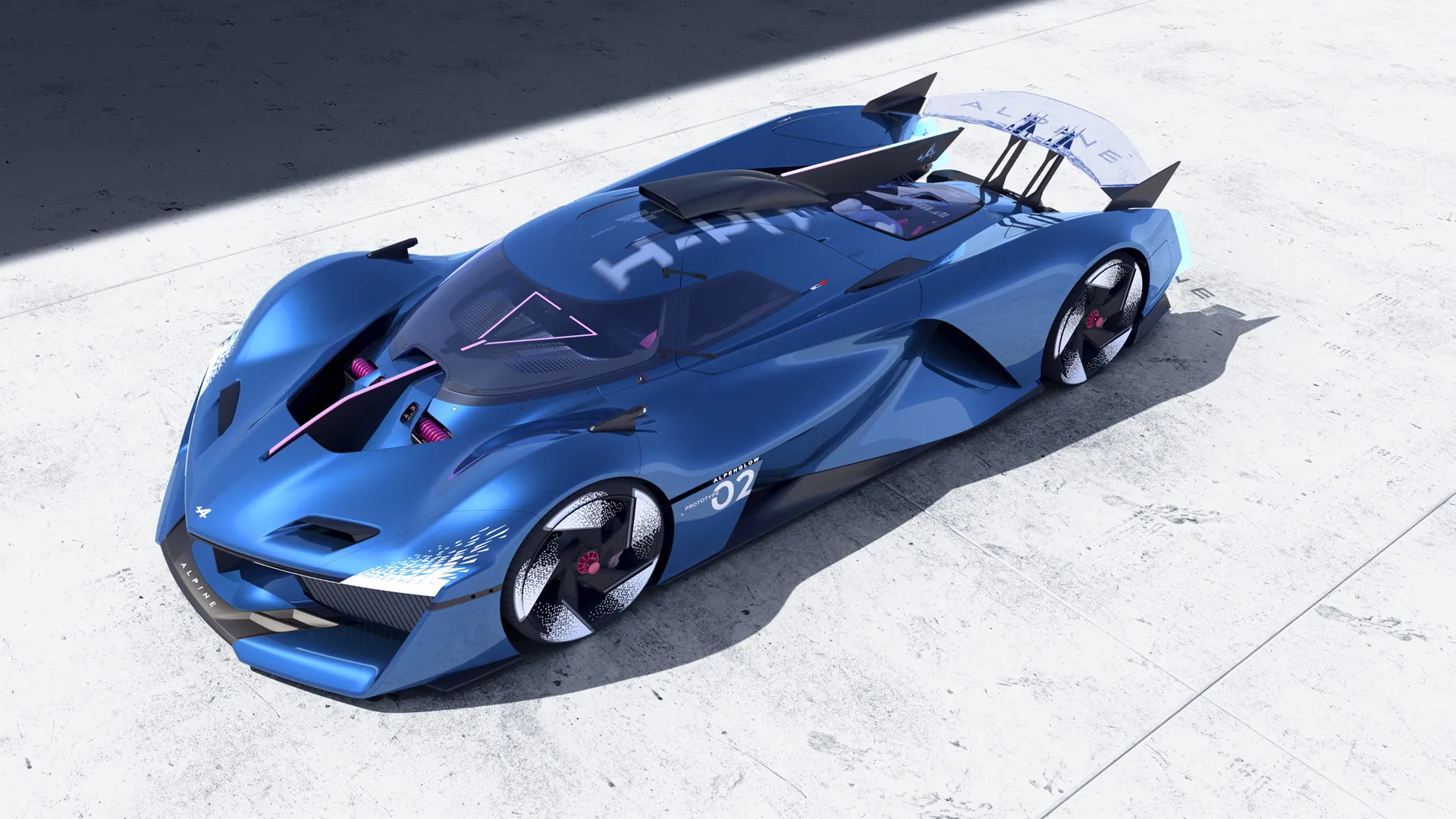 Alpine Alpenglow Hy6 concept packs 730-hp hydrogen V-6 Auto Recent