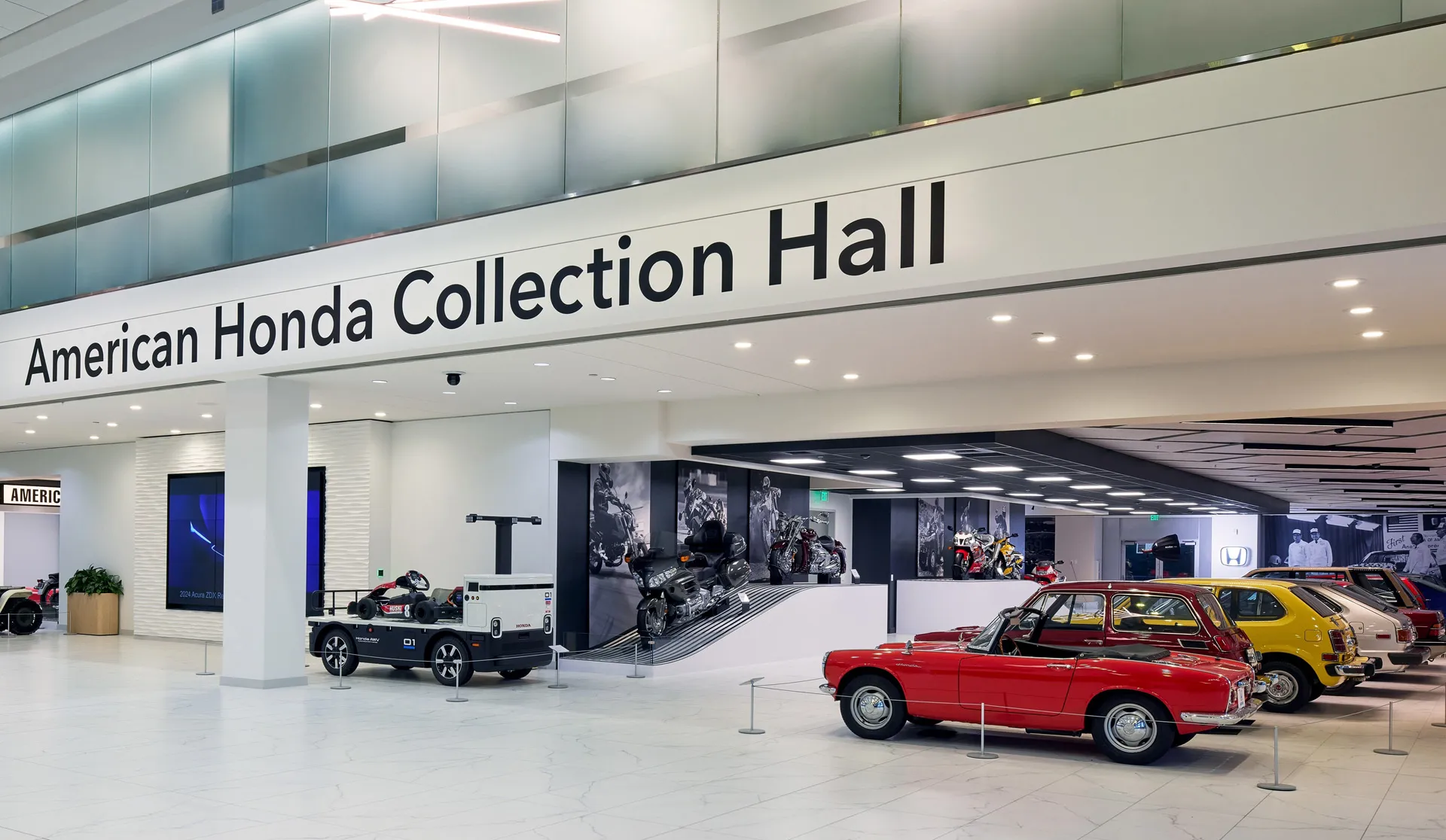 Honda puts on display numerous classics at US headquarters