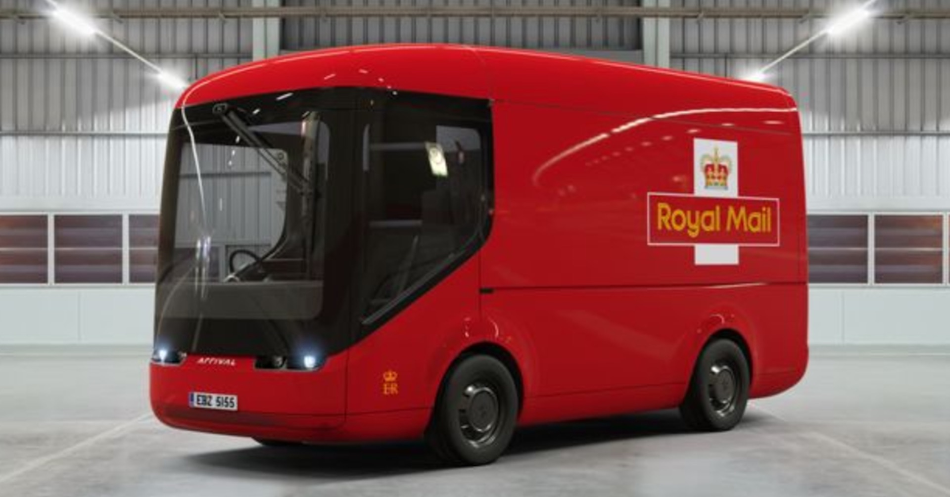 UK Royal Mail electric vans now 