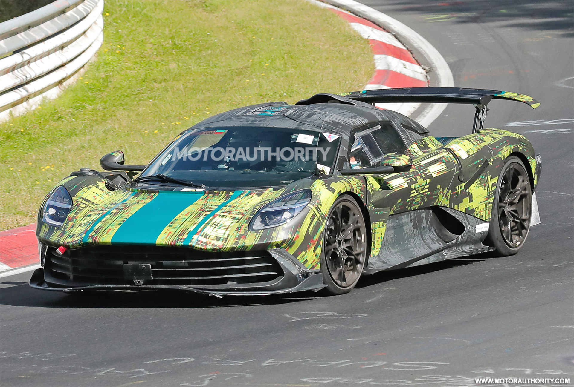 Aston Martin Valhalla supercar tests hard at the ‘Ring Auto Recent