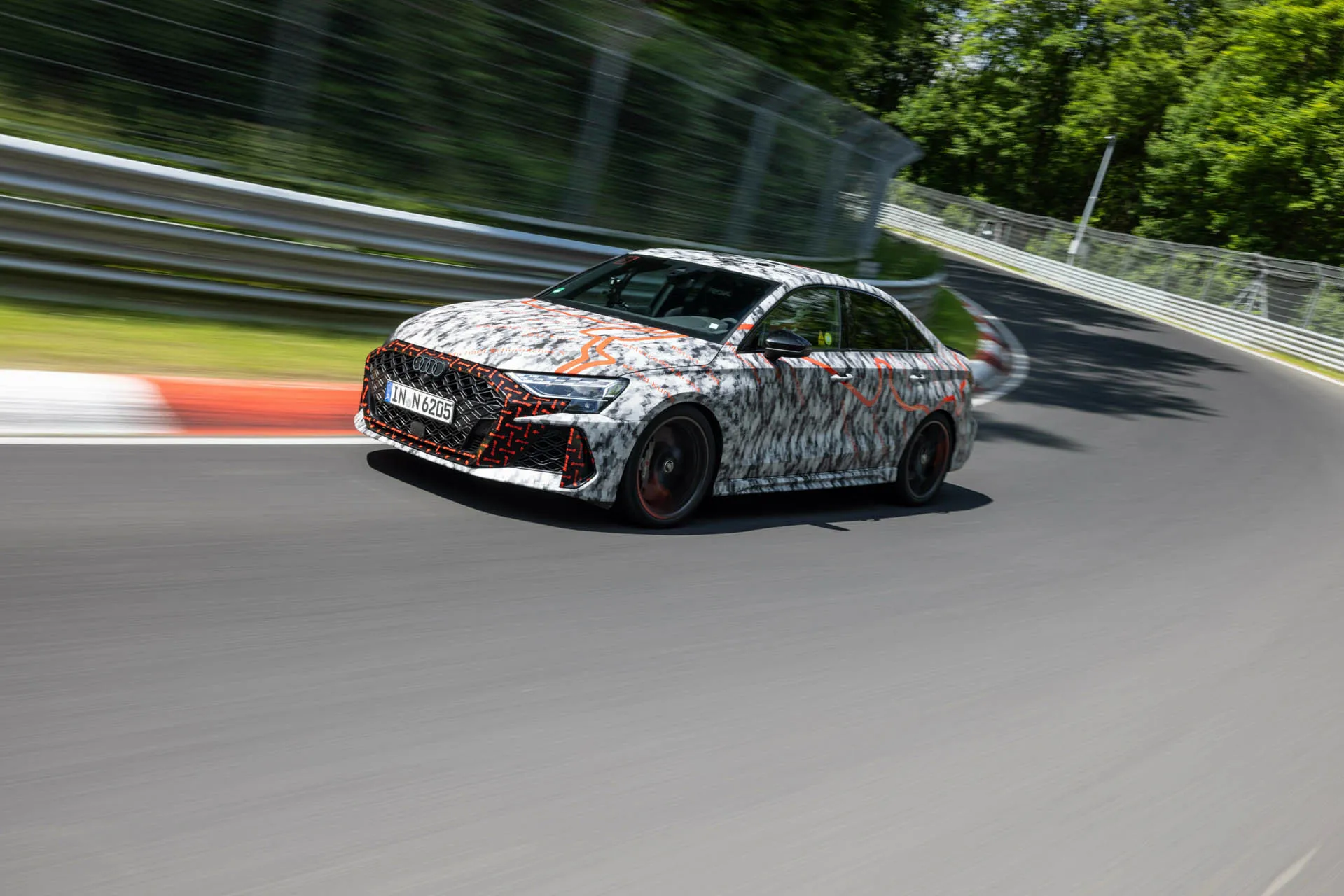 2025 Audi RS 3 Nürburgring lap record