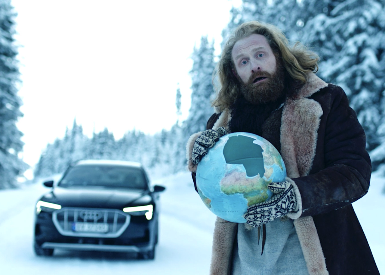 Audi and Norway launch Game of Thrones star at GM Will Ferrell