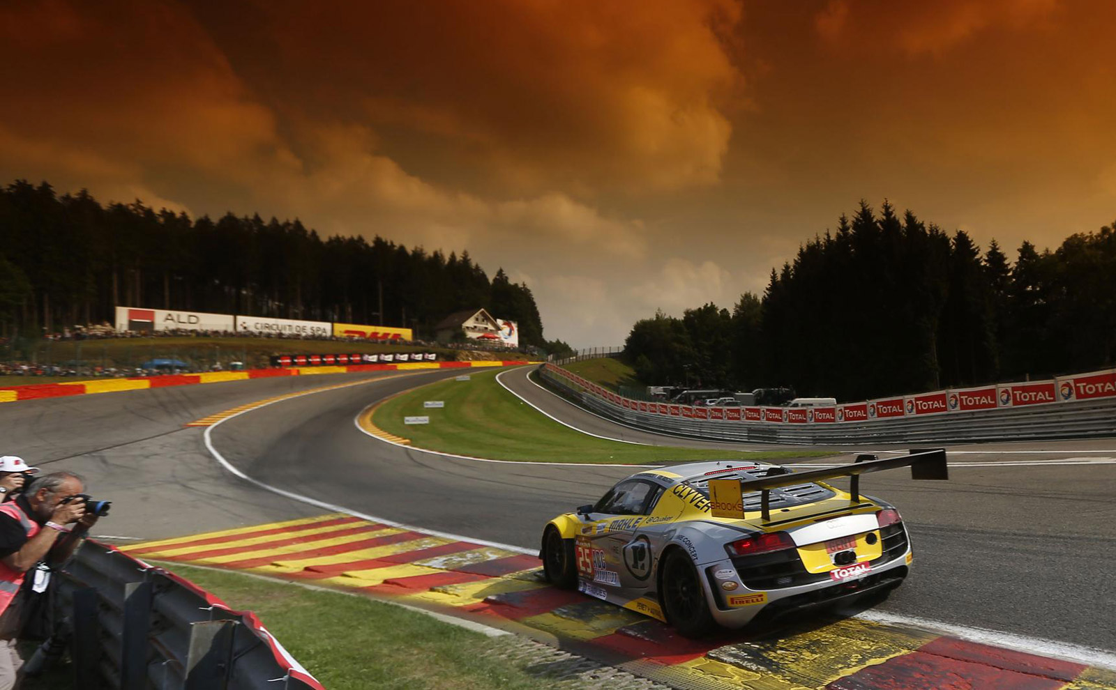 Belgian Audi Club Team WRT R8 LMS ultra Wins 2014 Spa 24 Hours