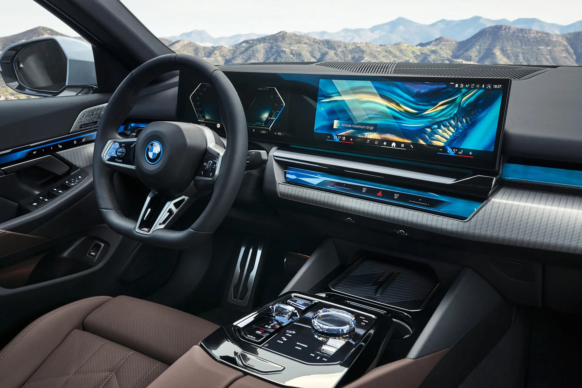 Review 2024 BMW i5 electric sport sedan trounces gasoline sibling