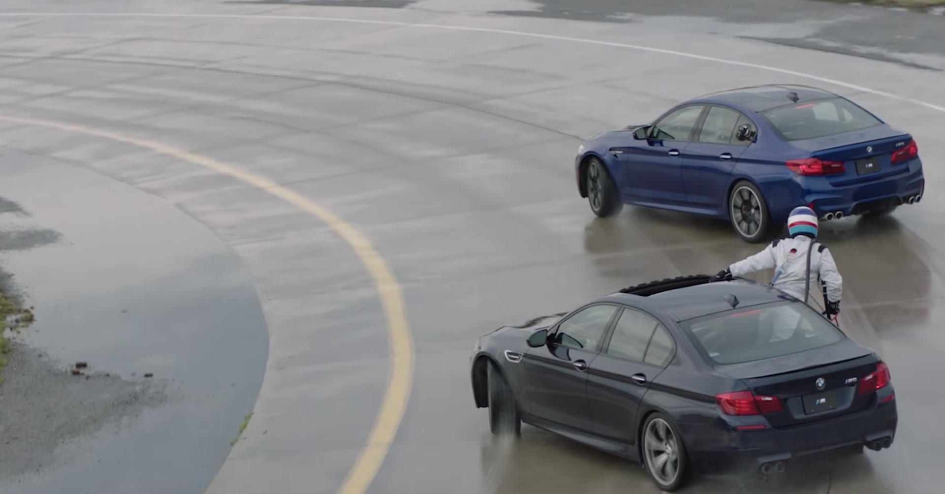 BMW Figured Out How to Refuel While Tandem Drifting