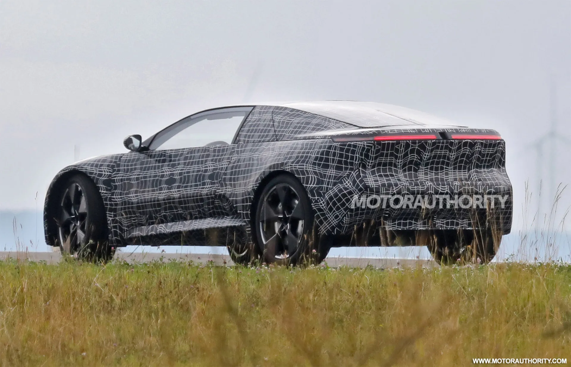 BMW Neue Klasse electric sports car spy shots - Photo via Baldauf