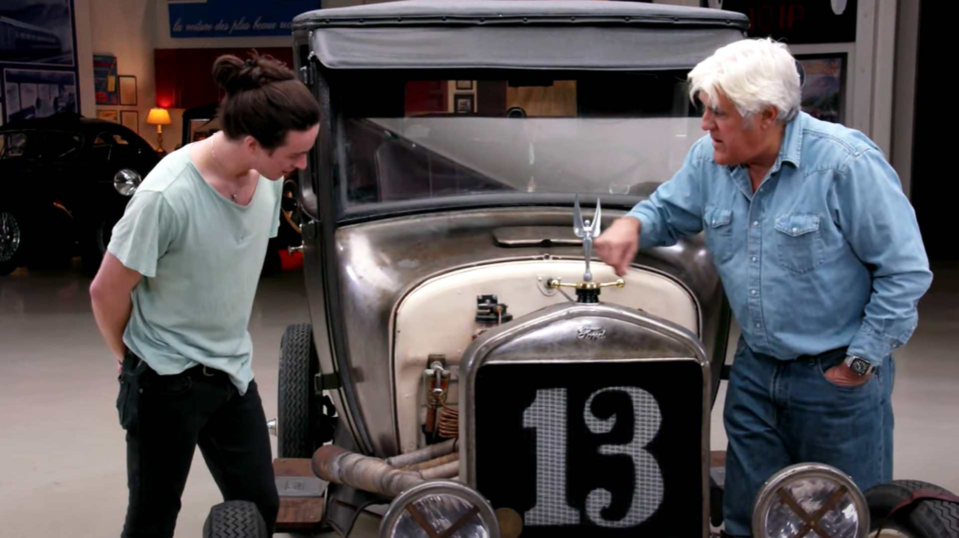 Download Jay Leno Meets A Millennial Who Restored A 1927 Ford Model T