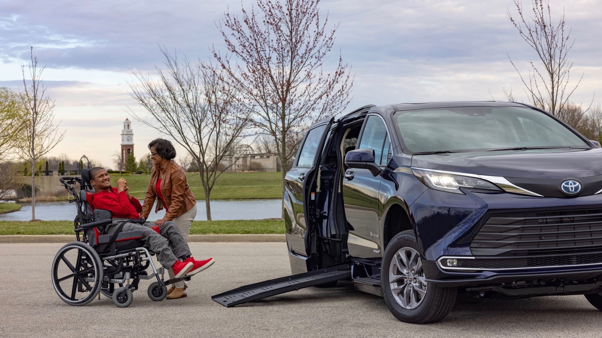 36-mpg Toyota Sienna Hybrid is the basis for the highest-mileage wheelchair-accessible  van