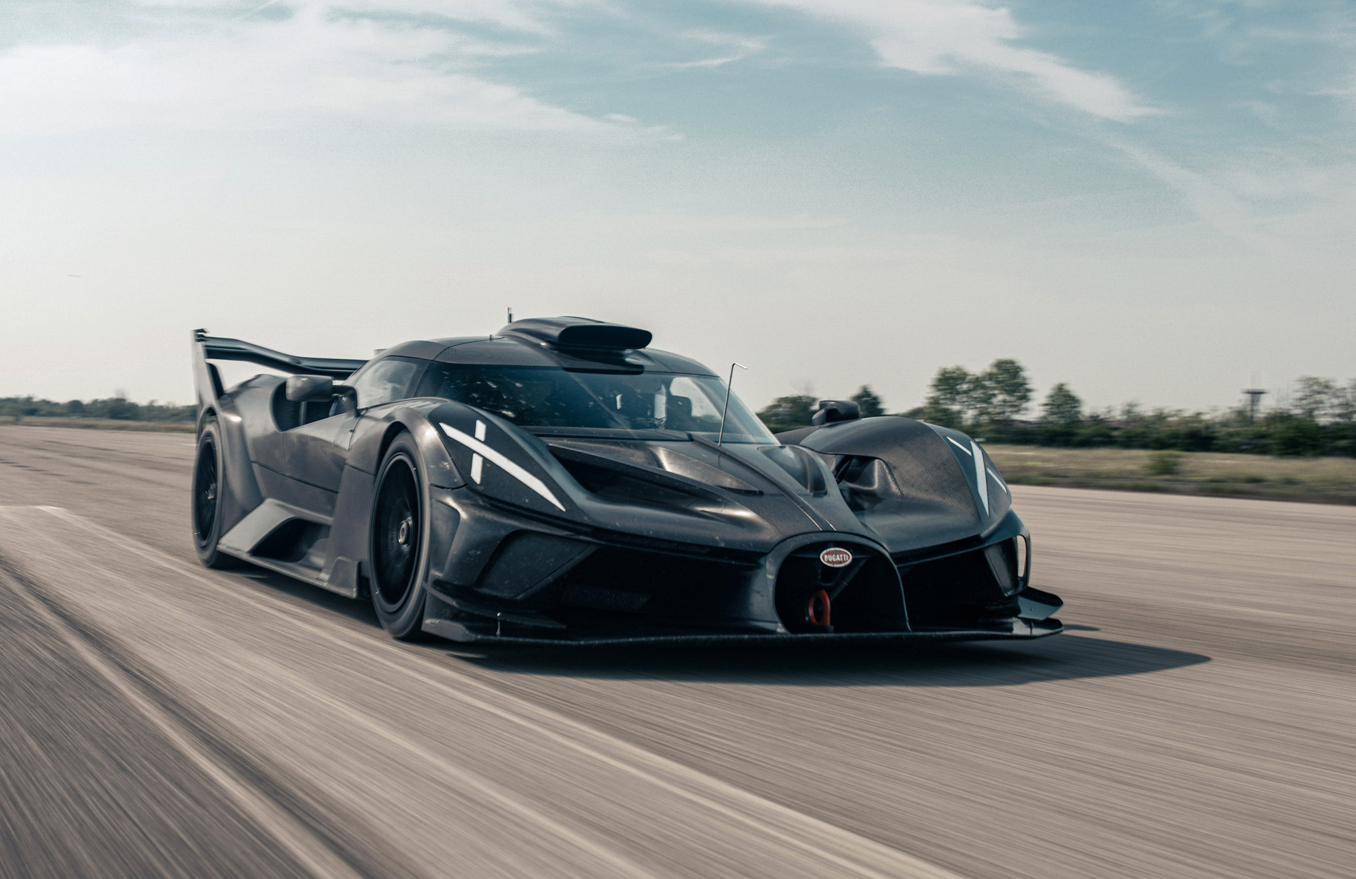 Bugatti Bolide hypercar testing ahead of deliveries in 2024