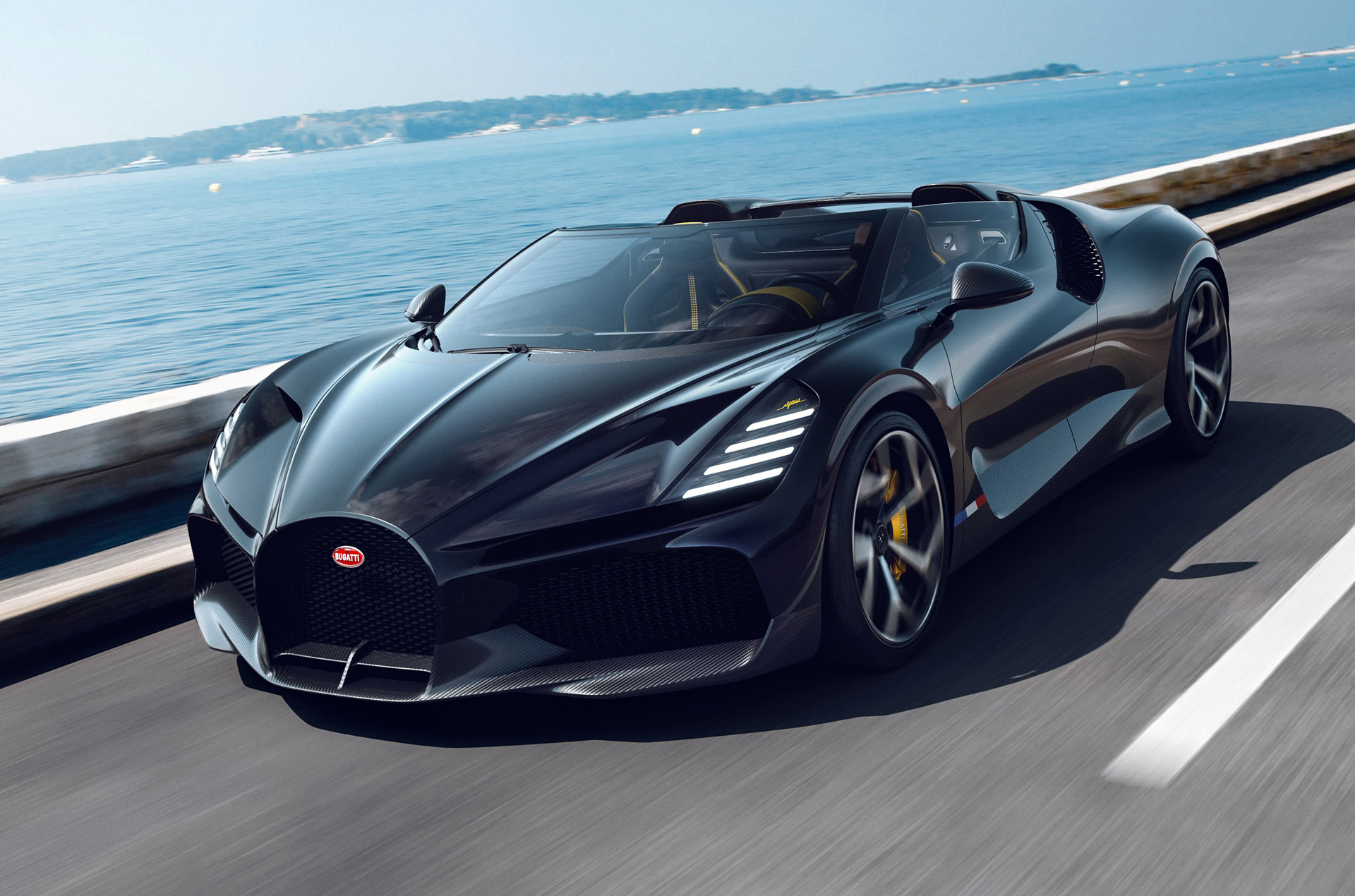 Bugatti Mistral roadster closes chapter on mighty W-16 engine