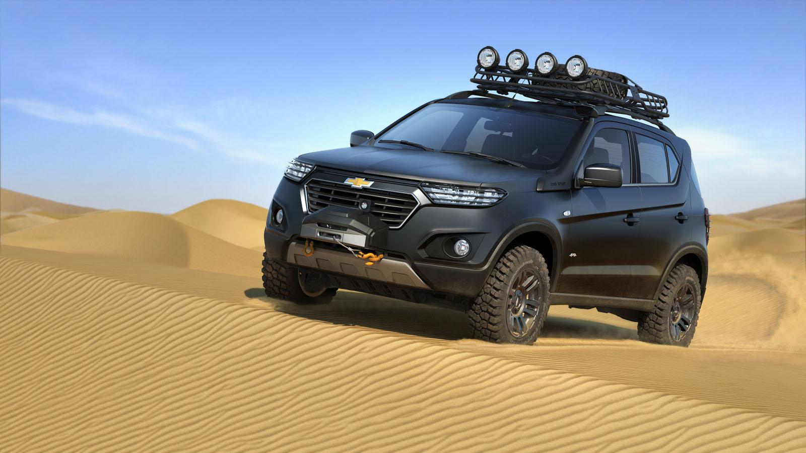 Chevrolet Reveals Niva Concept At 2014 Moscow Auto Show