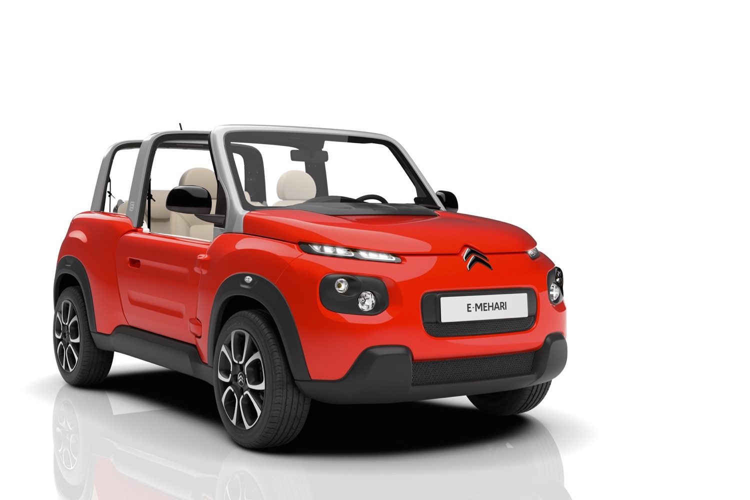 Electric Citroen E Mehari Open Air Utility Vehicle Now On Sale In France