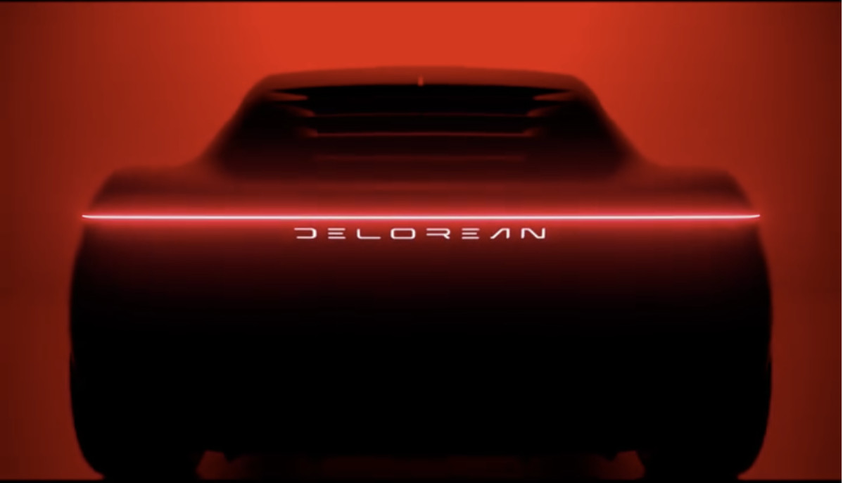 Teaser de DeLorean EV