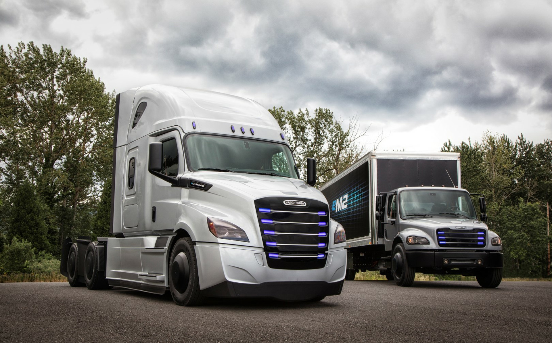 Electric trucks from Daimler's Freightliner brand