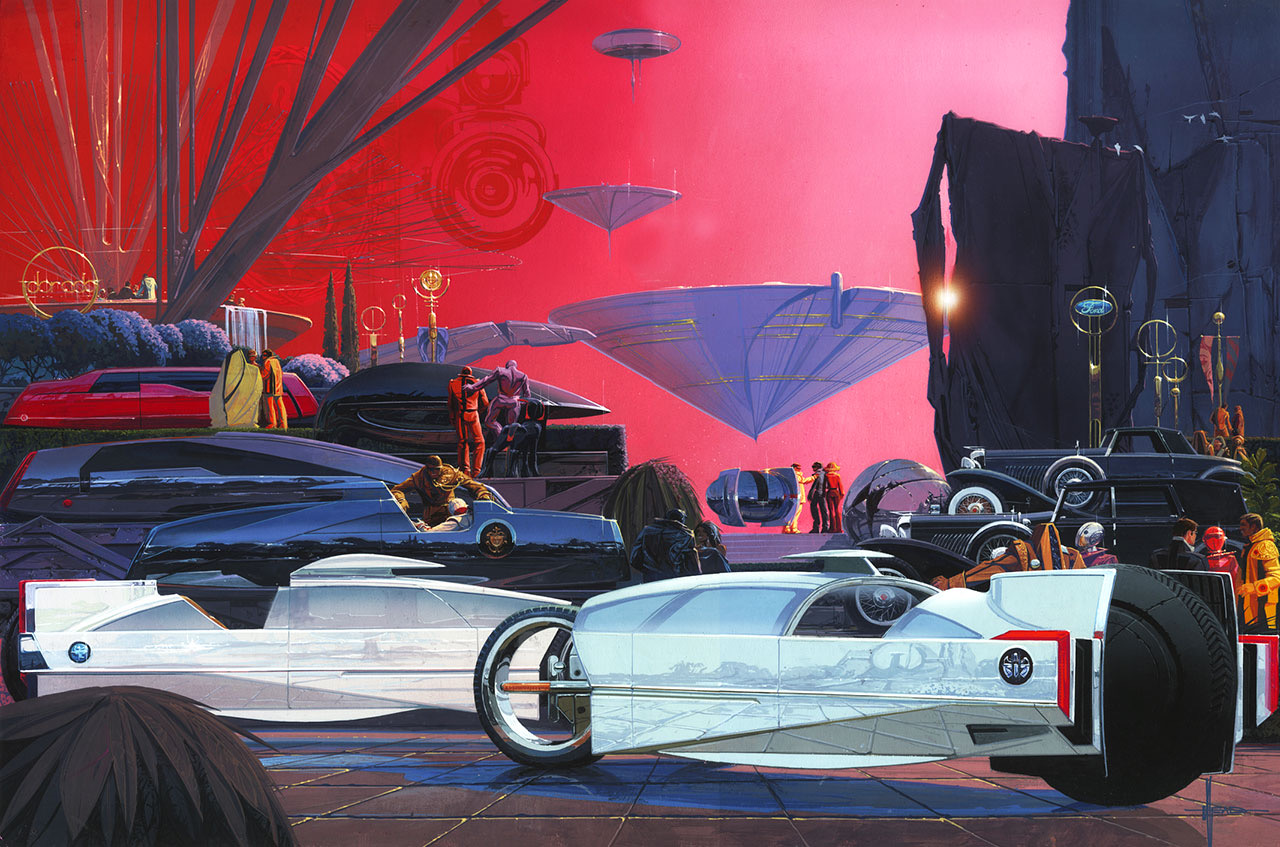 Syd Mead cars