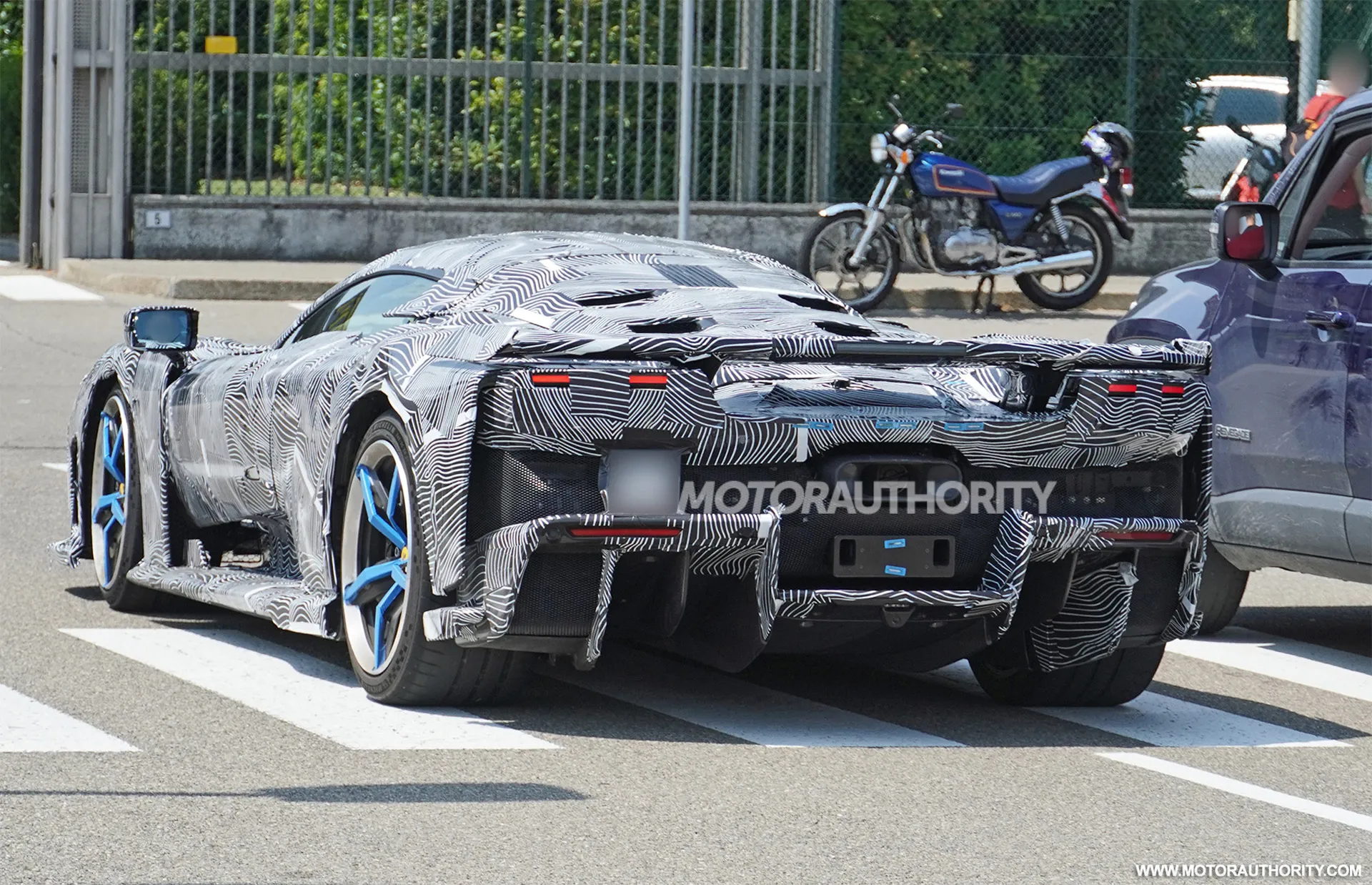 Ferrari LaFerrari successor (F250) spy shots - Photo via Baldauf