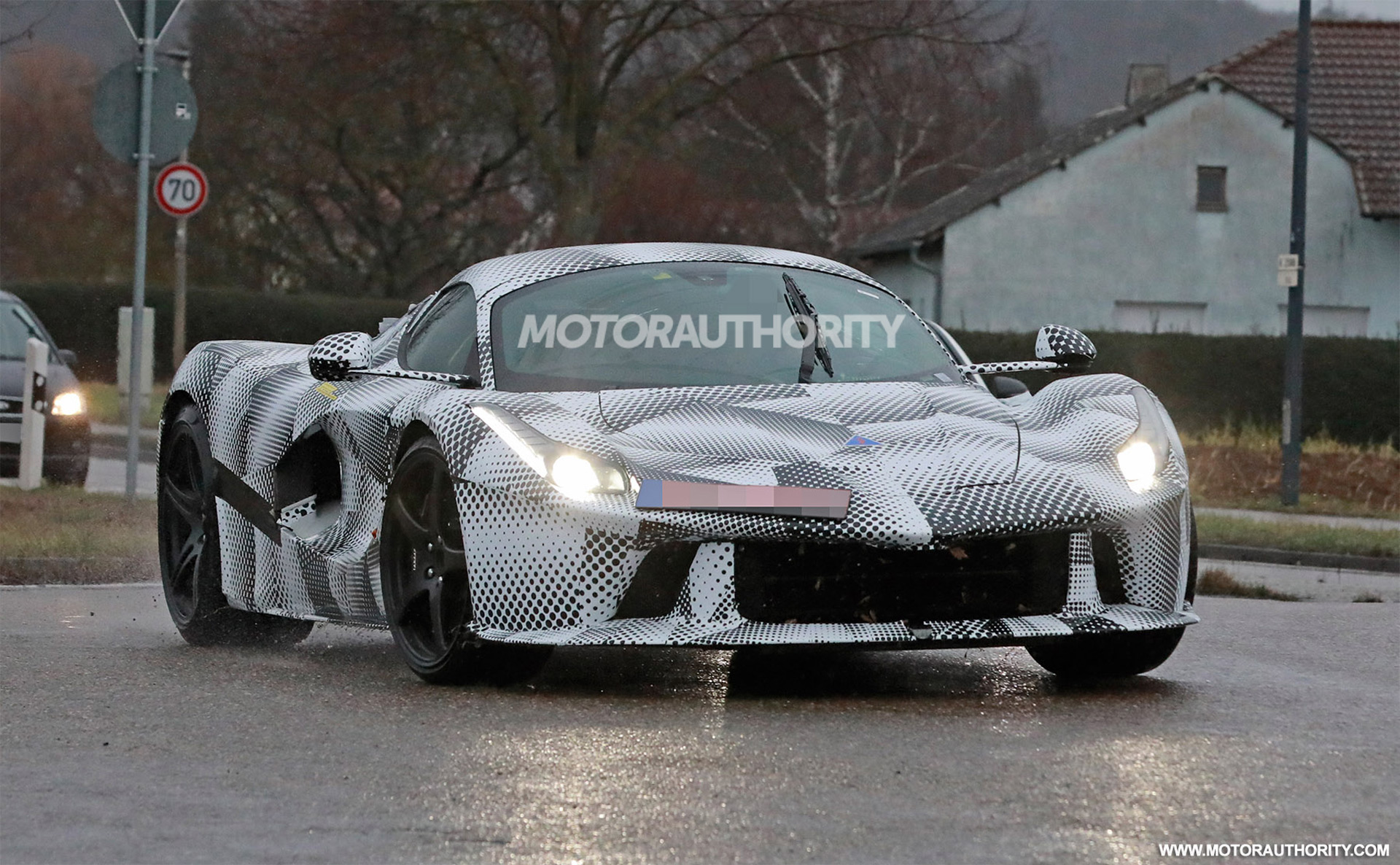 Ferrari Laferrari Successor Spy Shots Le Mans Hypercar In The Works