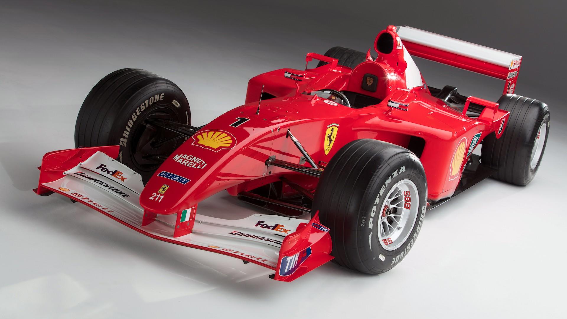 Ex-Schumacher Ferrari F1 car sells for record $7.5M