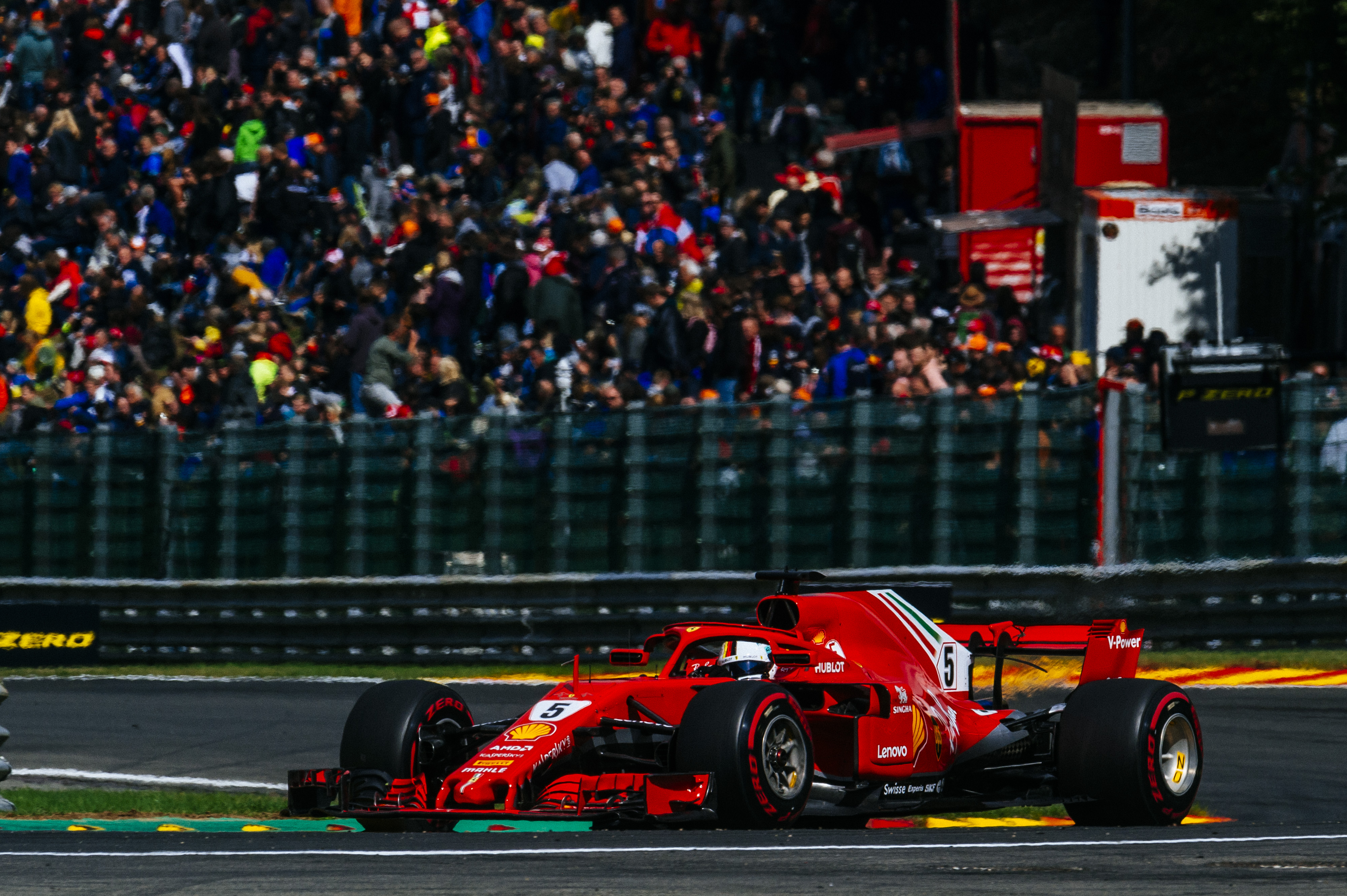 Vettel avoids chaotic start to win 2018 Formula 1 Belgian Grand Prix