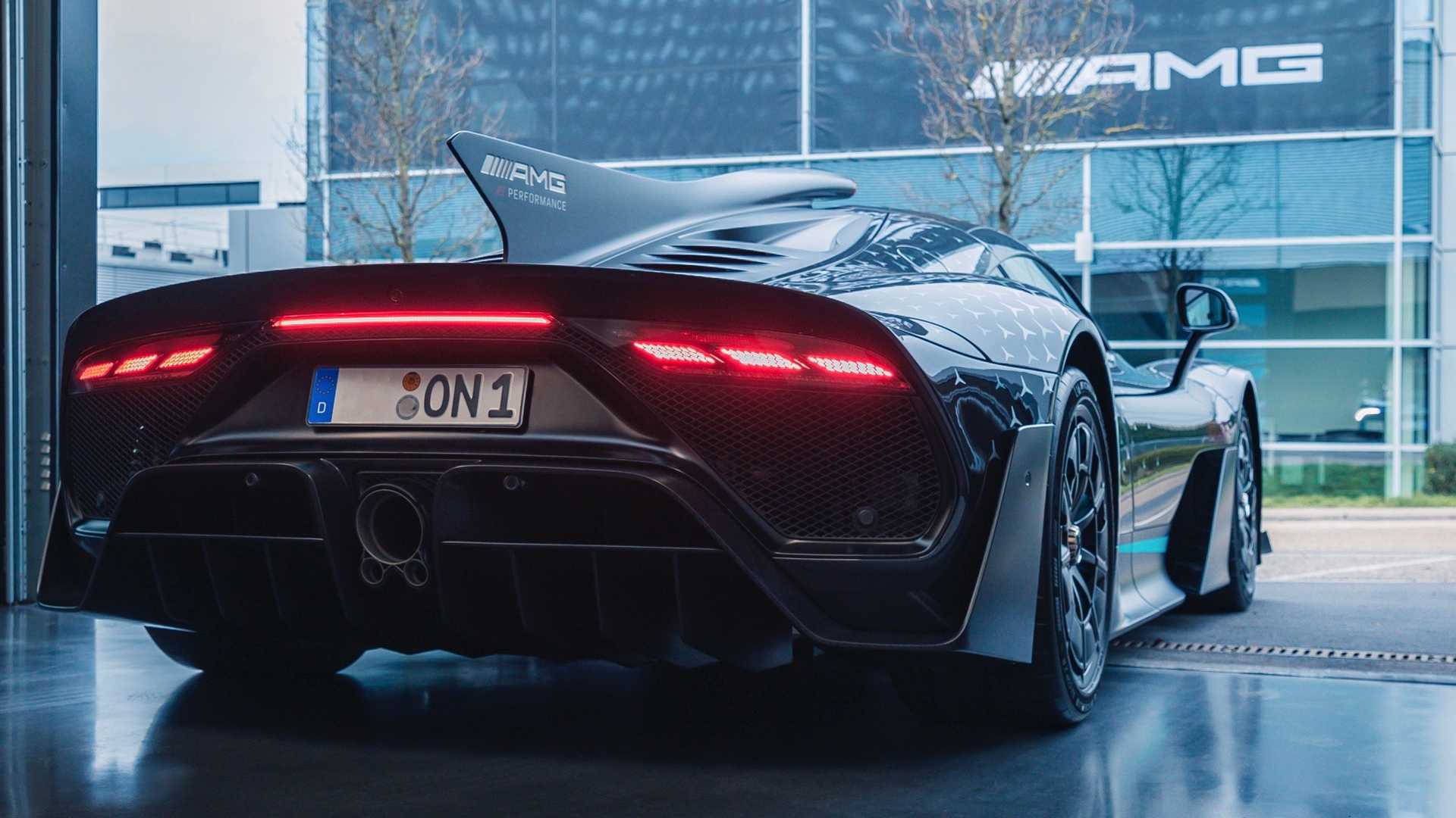 First customer example of Mercedes-Benz AMG One