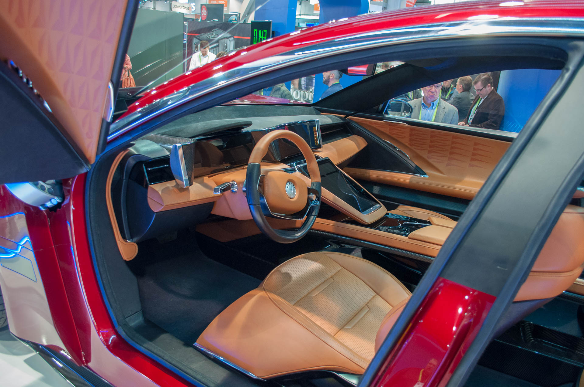 The rebooted Fisker unveiled its highly anticipated EMotion electric car on...