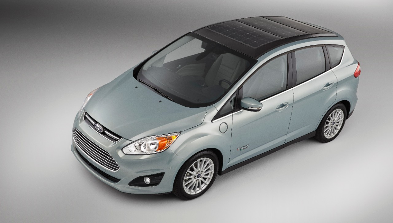 Ford C Max Solar Energi Concept Using The Sun To Charge Electric Car