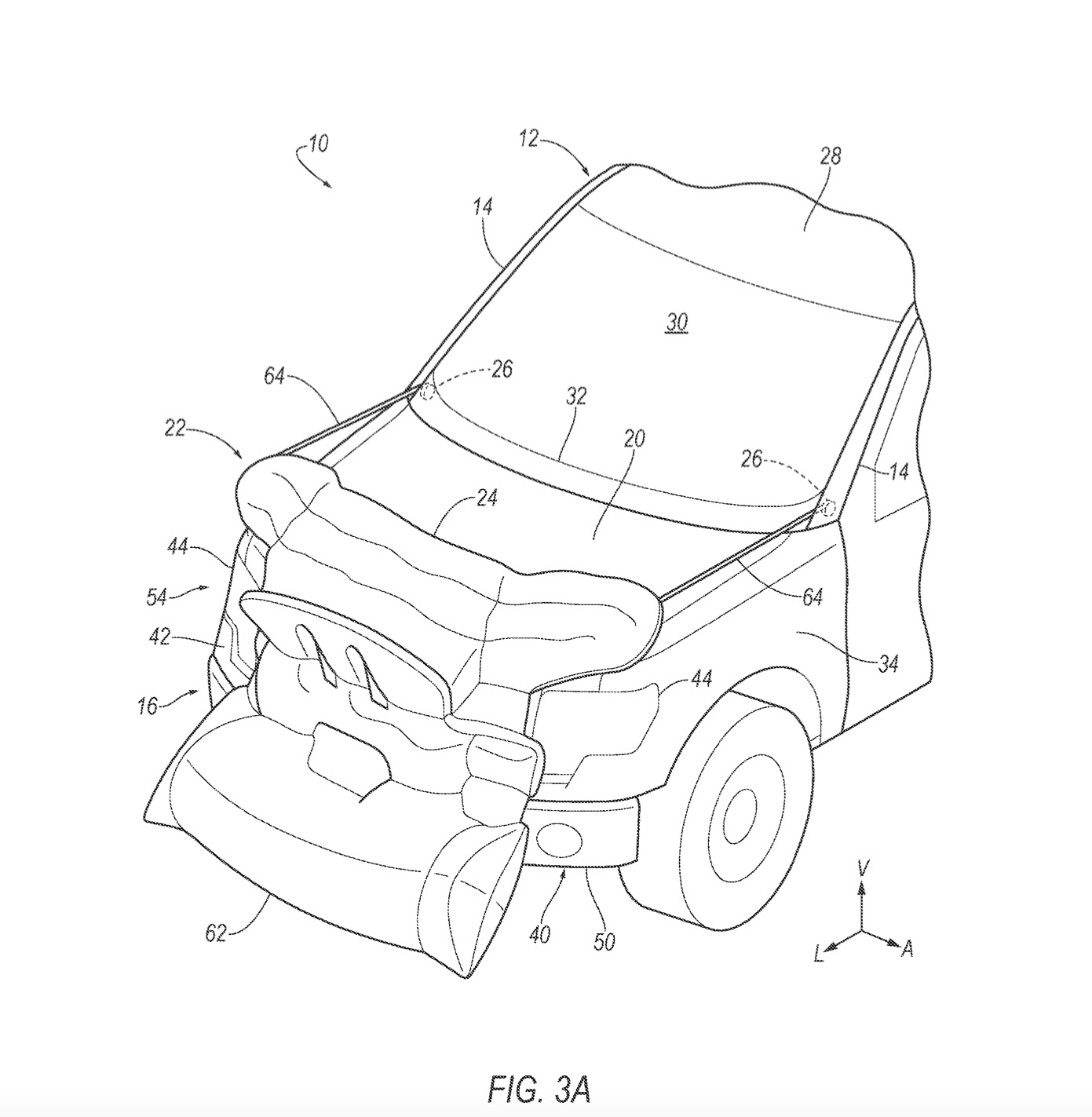 Ford patented an external airbag system Auto Recent