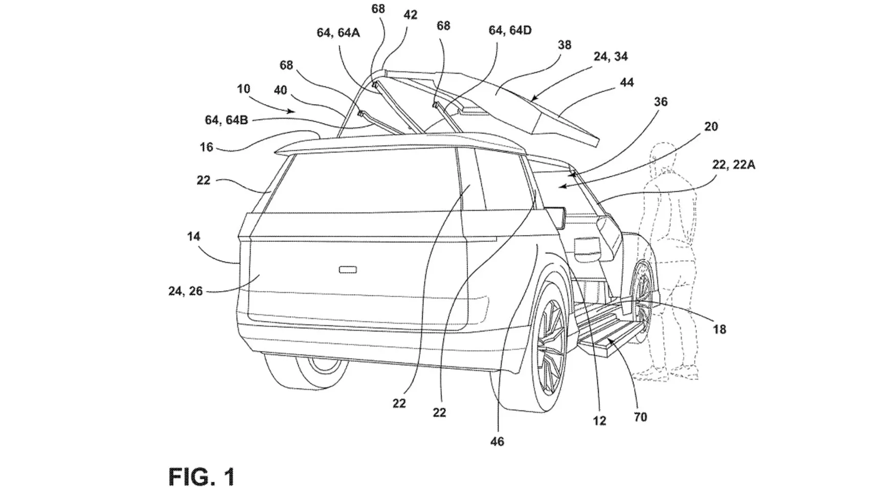 Ford patents gullwing door design for SUVs Auto Recent
