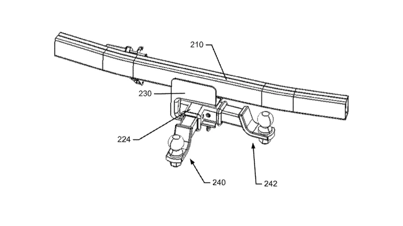 Ford designs pivoting trailer hitch Auto Recent