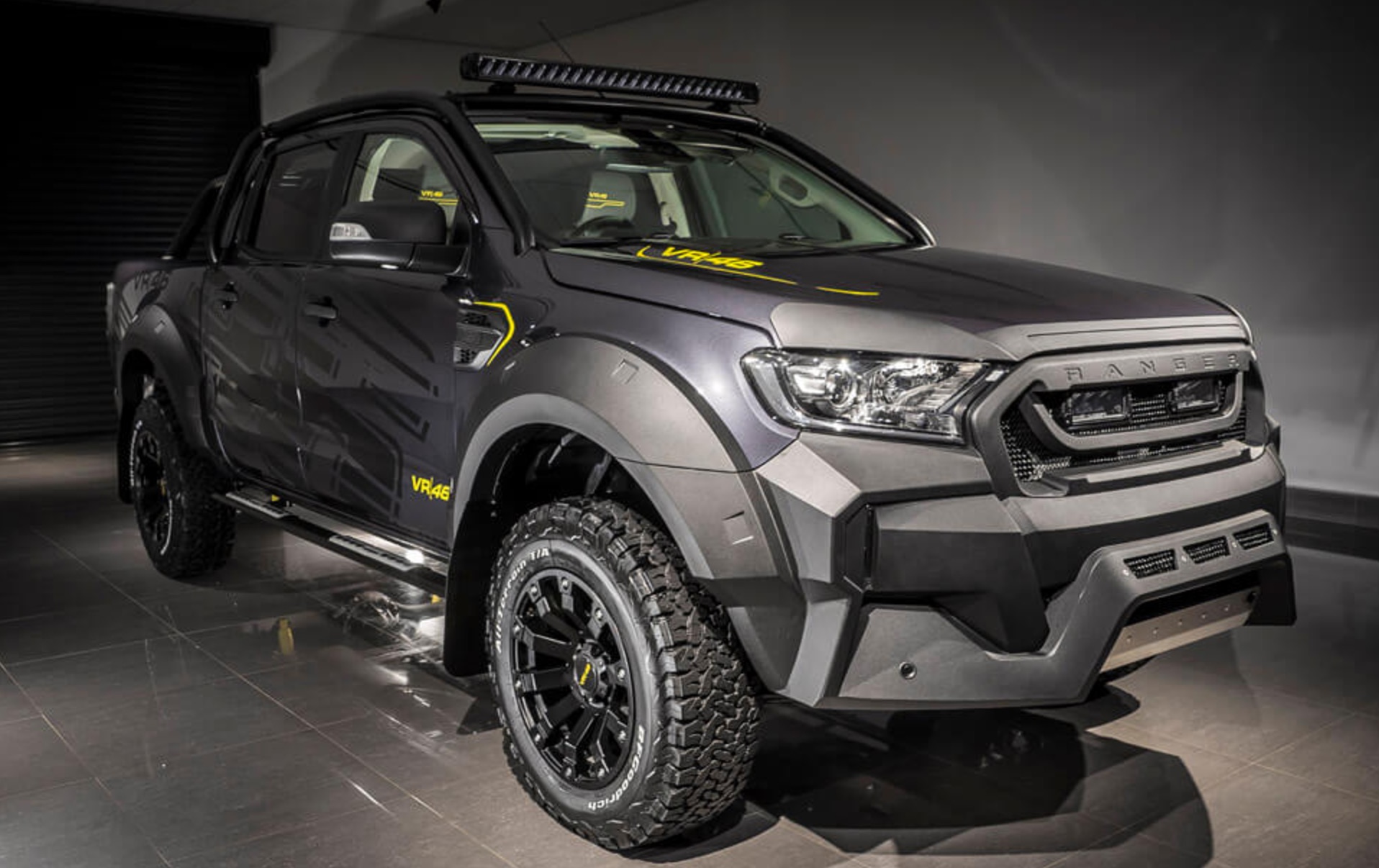 Valentino Rossi signs off on custom Ford Ranger