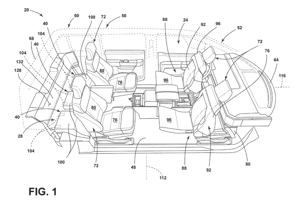 Ford patents reconfigurable seating layouts for EVs Auto Recent