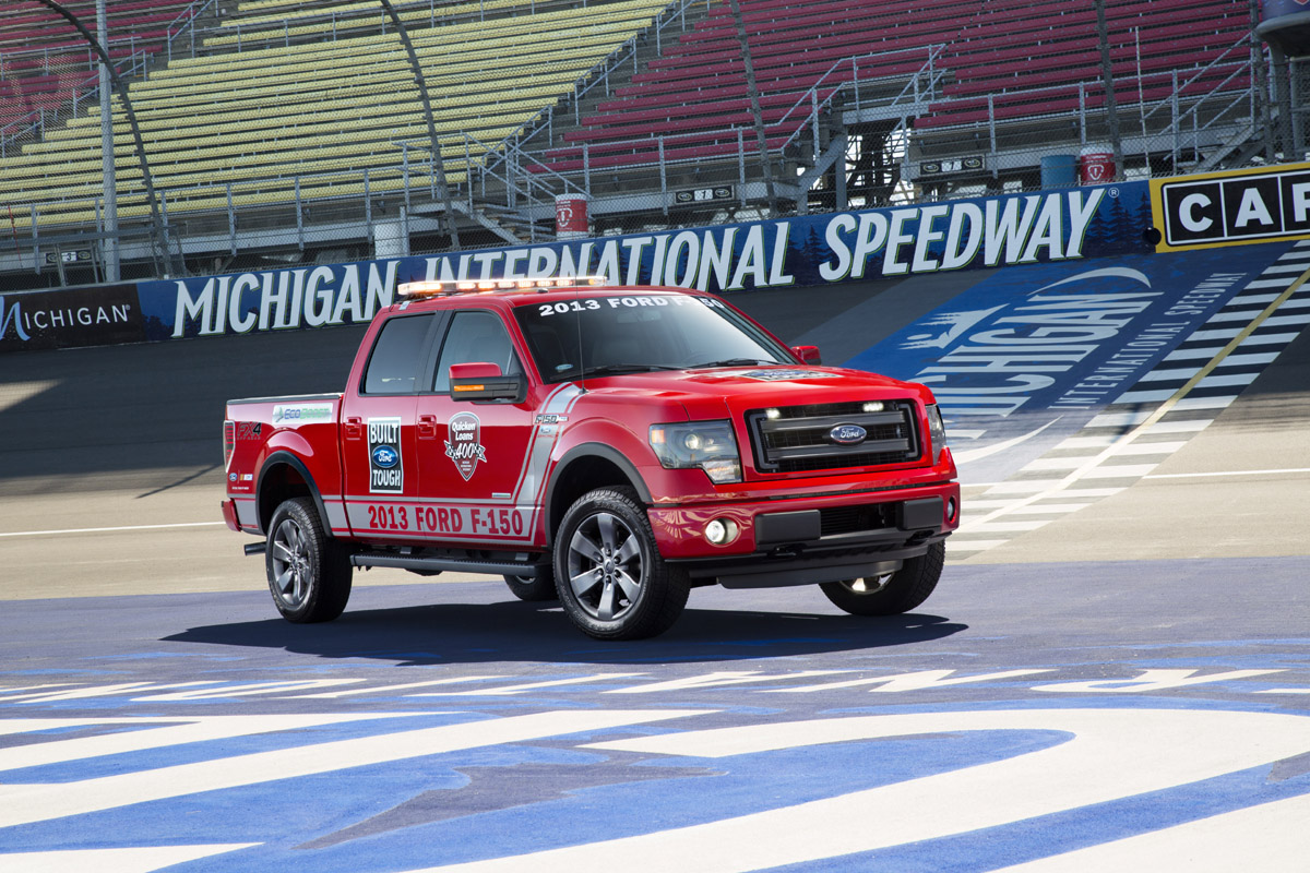 2013 Ford F-150 FX4 EcoBoost Announced As NASCAR Pace Truck