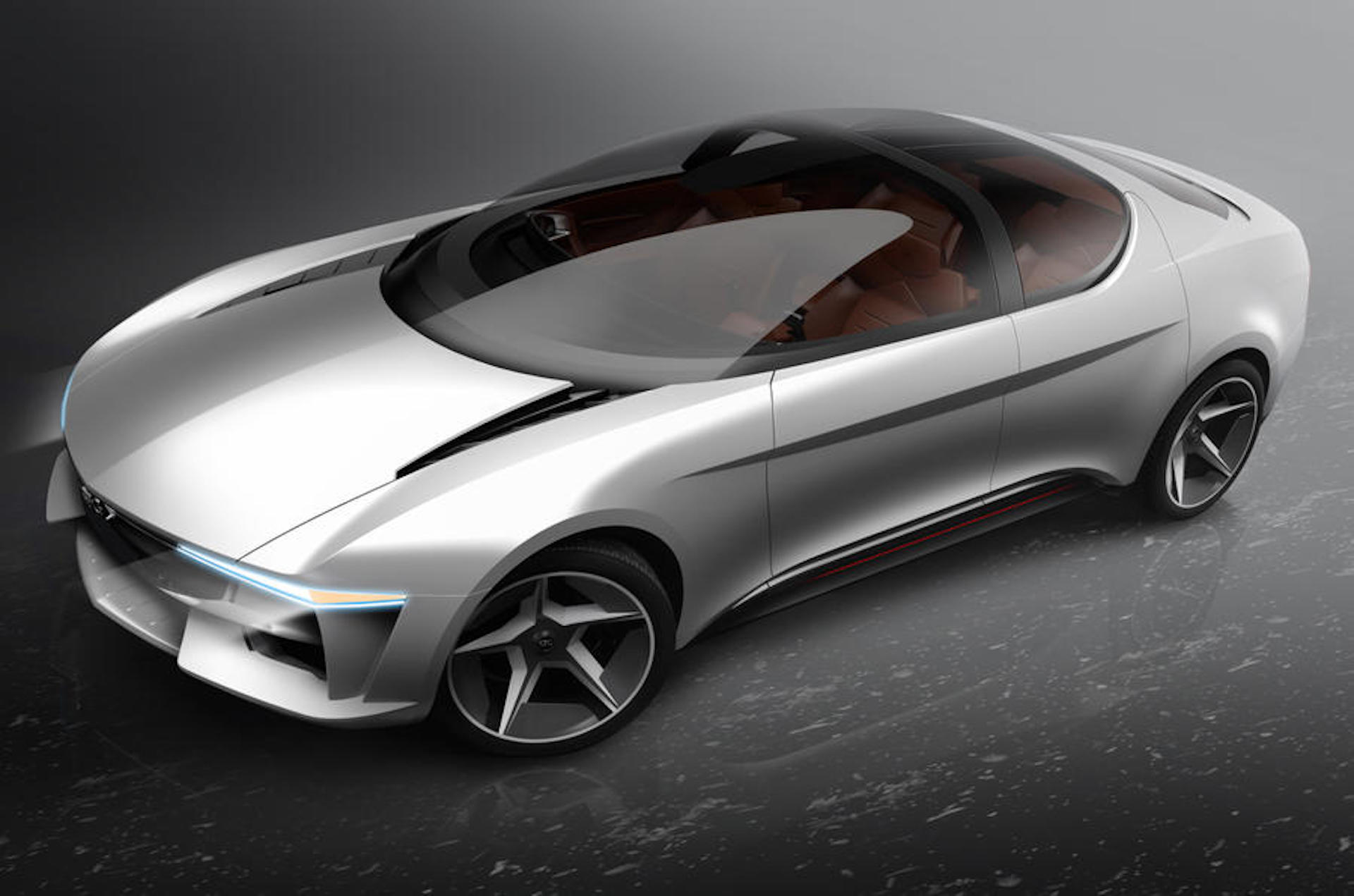 Giugiaro Sibylla concept recalls the past and looks to an electric future