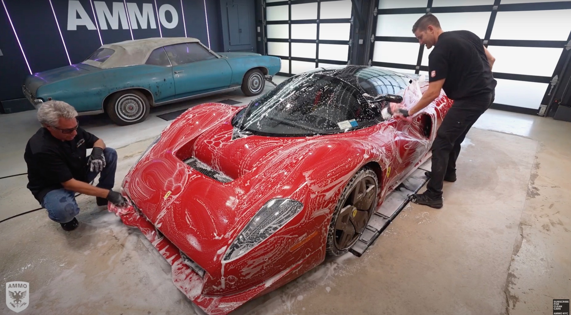 Watch the rarest Ferrari in the world get washed and detailed Auto Recent