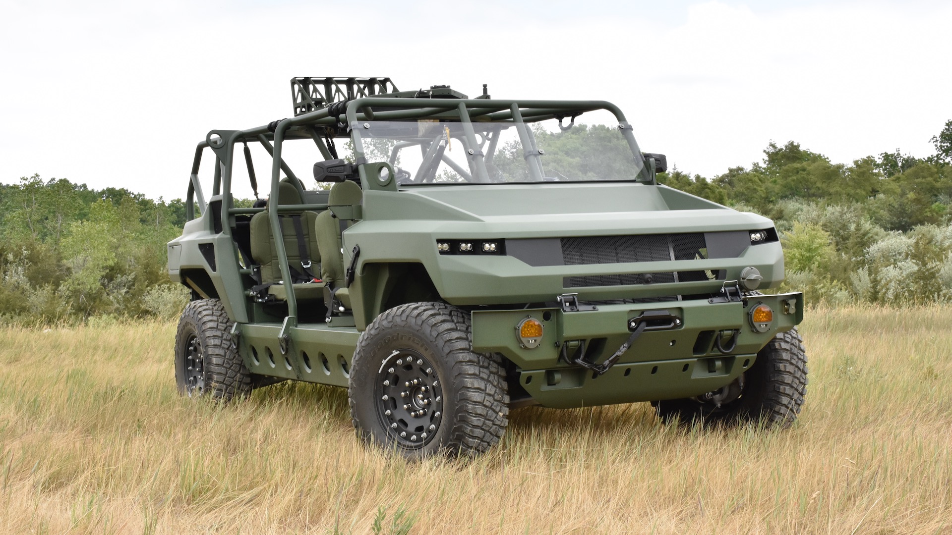 Concept military version of GMC Hummer EV revealed at Modern Day Marine Auto Recent