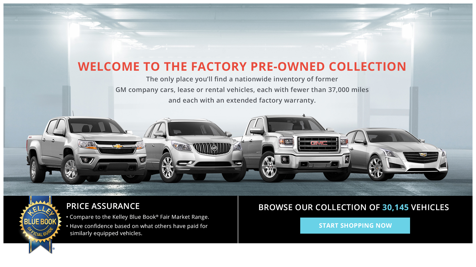 GM Factory Pre-Owned Collection Website Takes Used Car ...