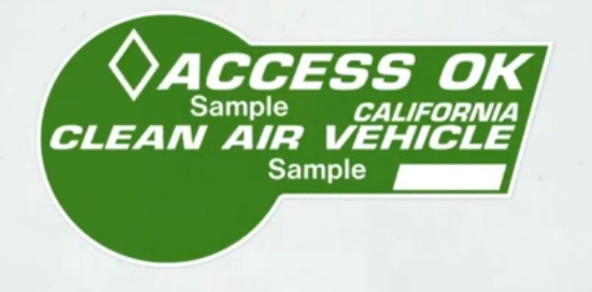 No More California CarpoolLane Stickers For PlugIn Hybrids