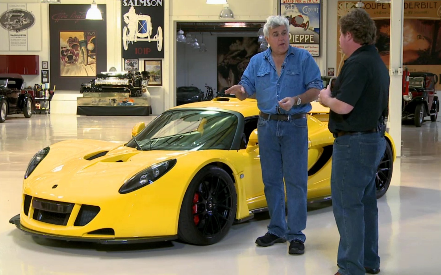 Jay Leno's Garage Revisits the Hennessey Venom GT In Street Legal Trim