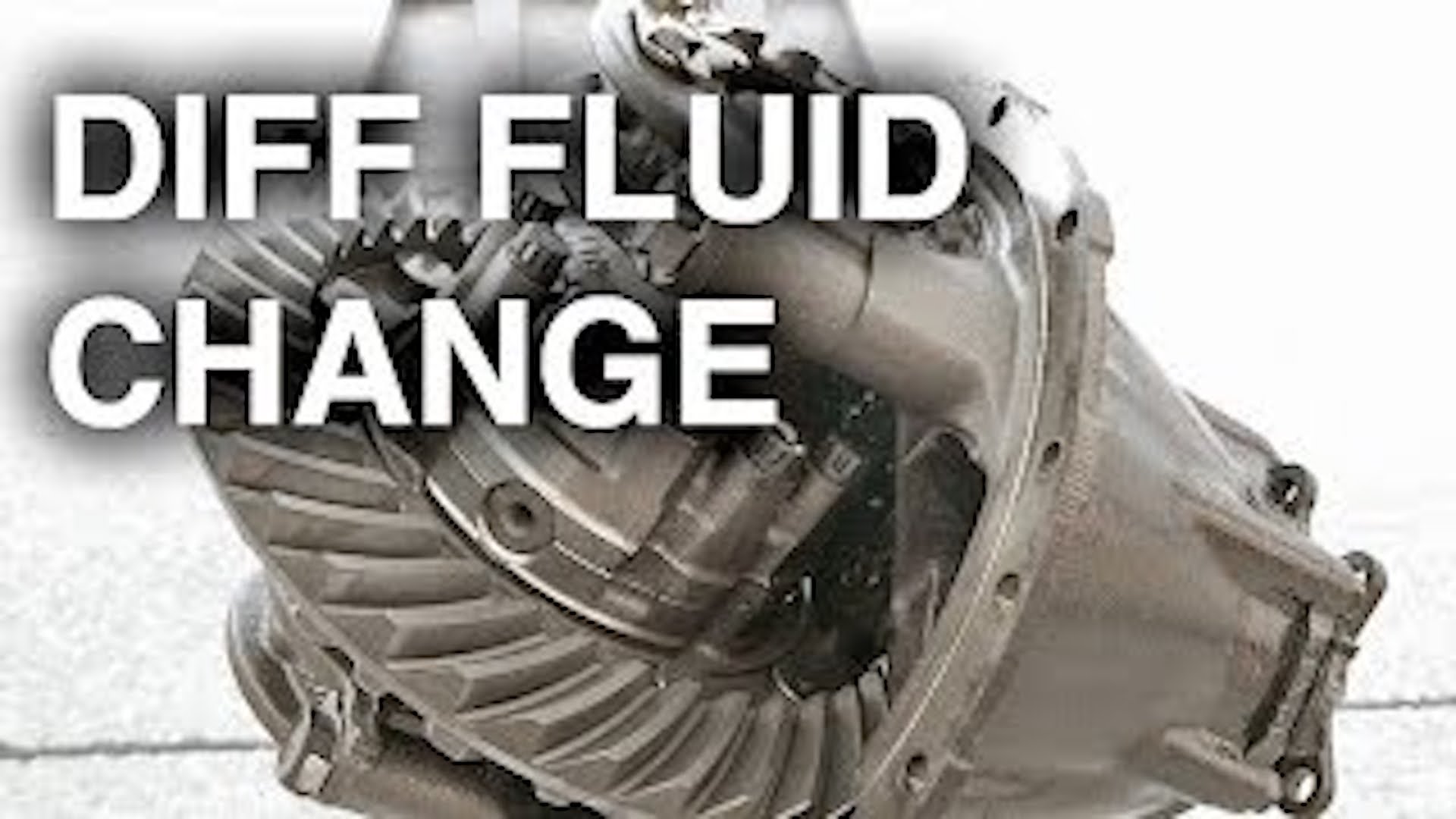 cost of changing differential fluid