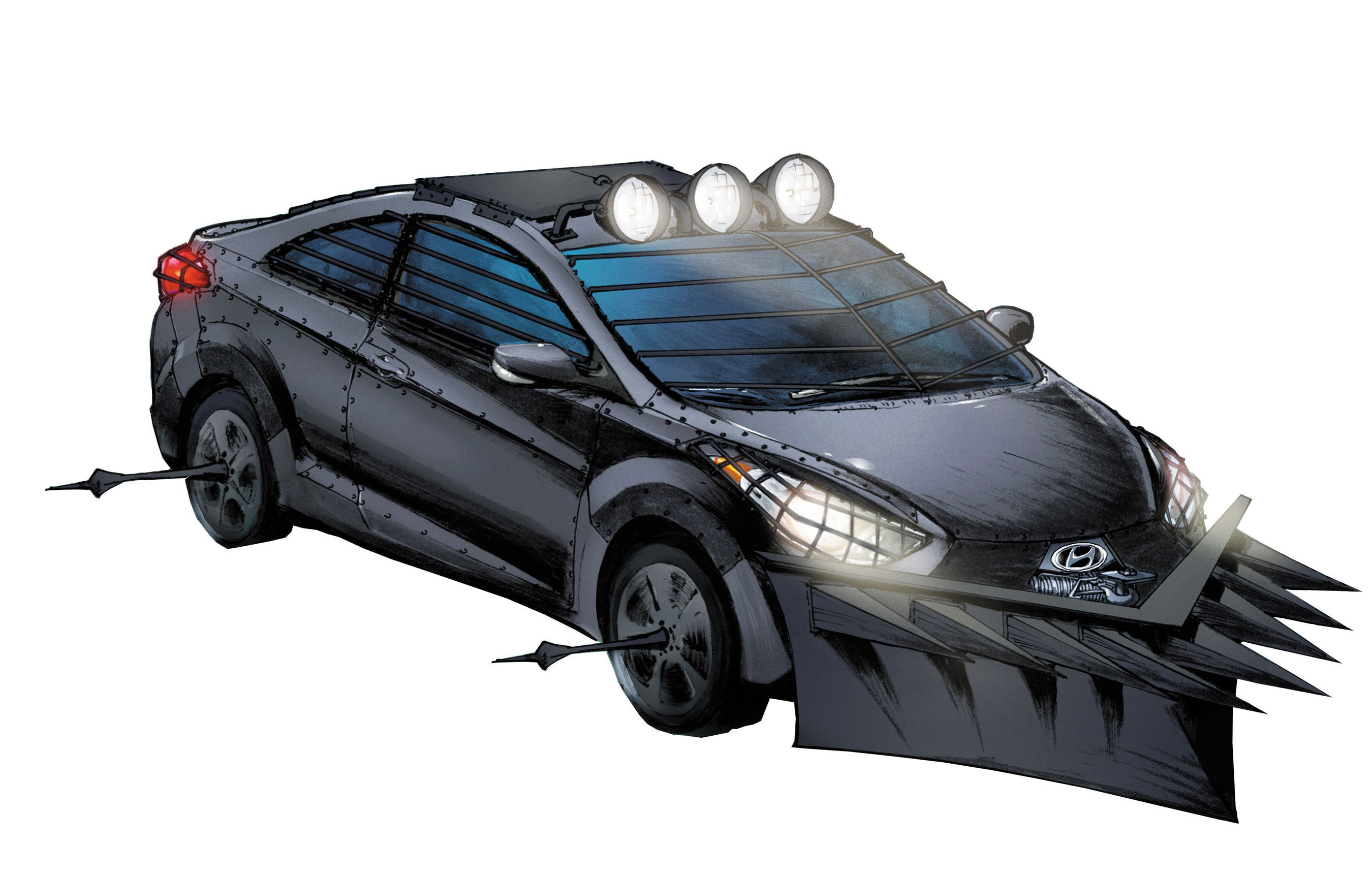 hyundai zombie survival machine