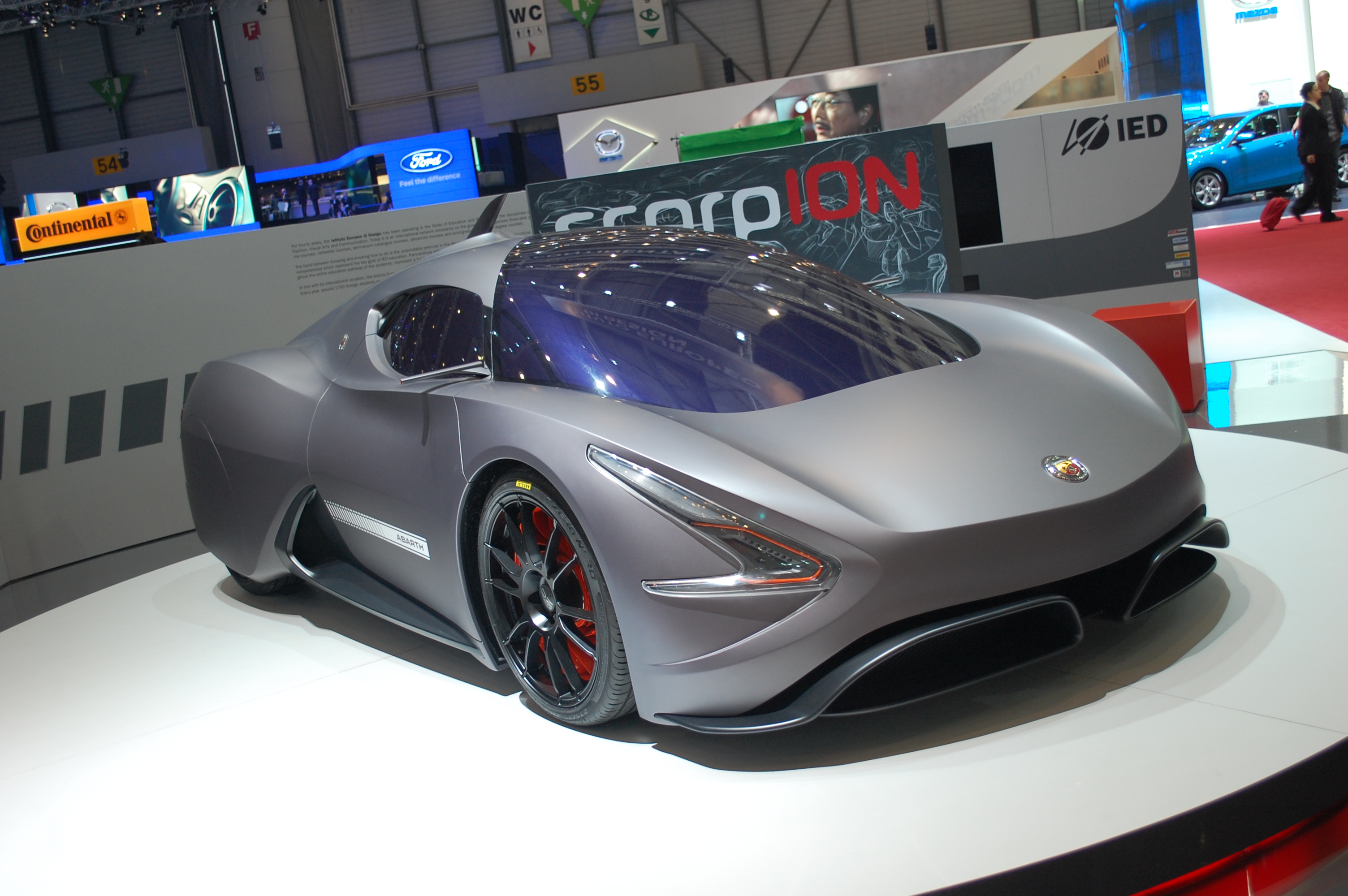 Airco Toegeven vod Abarth ScorpION: The Electric Car With A Sting In Its Tail