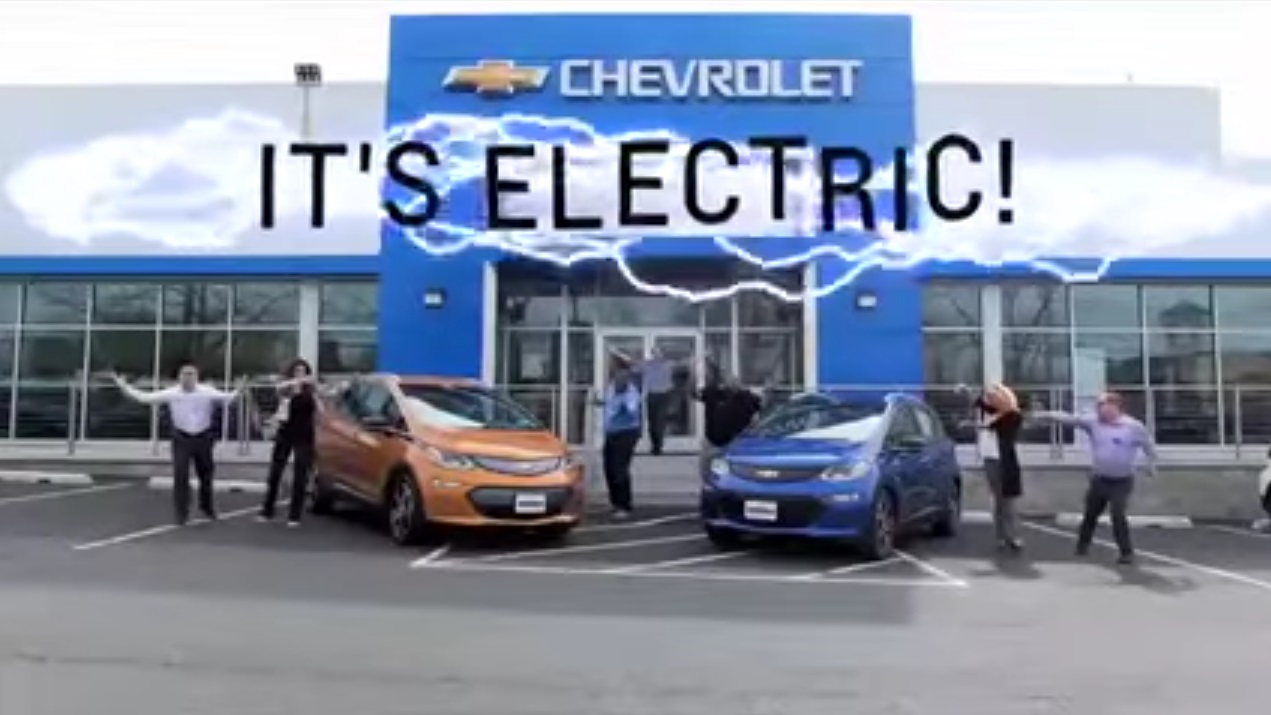 Low Budget Chevy Bolt Ev Dealer Ad Normalizes Electric Cars