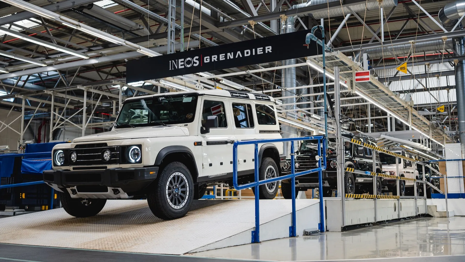 Ineos Grenadier production stopped, possibly into 2025 Auto Recent