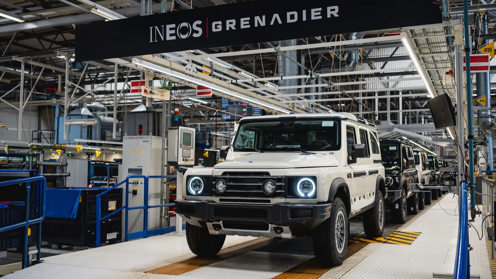 Ineos builds first Grenadiers for US market