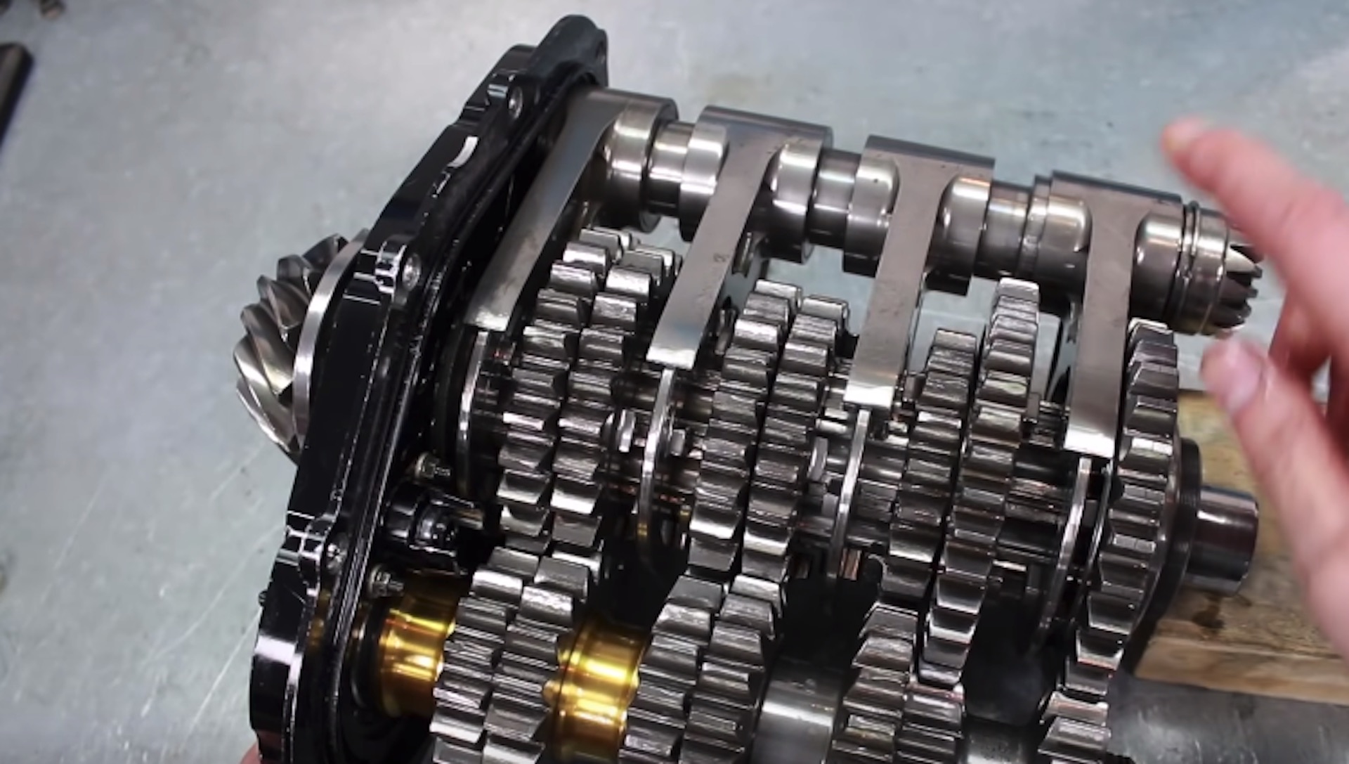 Find out how an F1 car's gearbox works