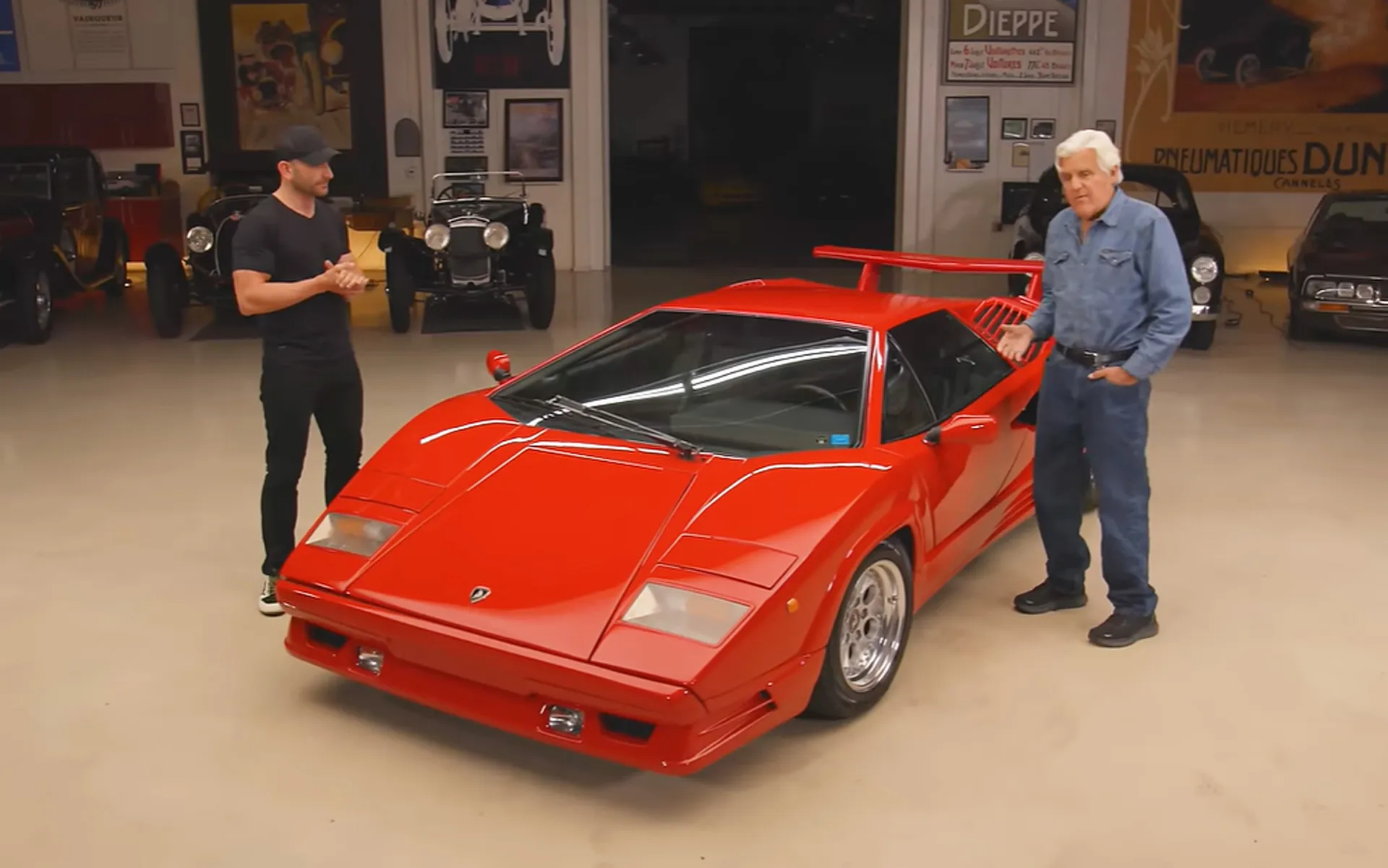 Lamborghini Countach 25th Anniversary Edition stops by Jay Leno’s Garage Auto Recent