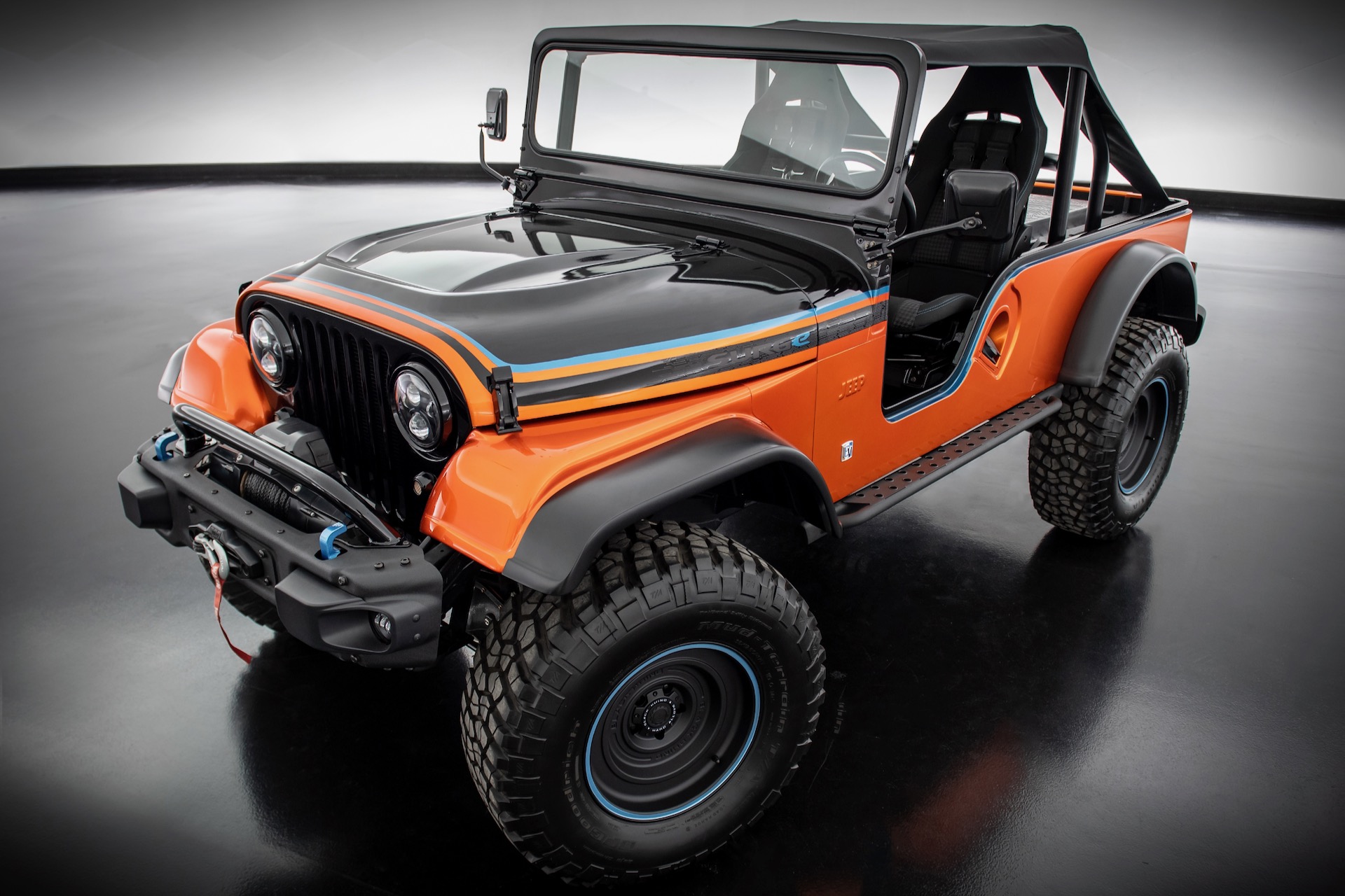 Jeep CJ Surge conceito para o show 2022 SEMA