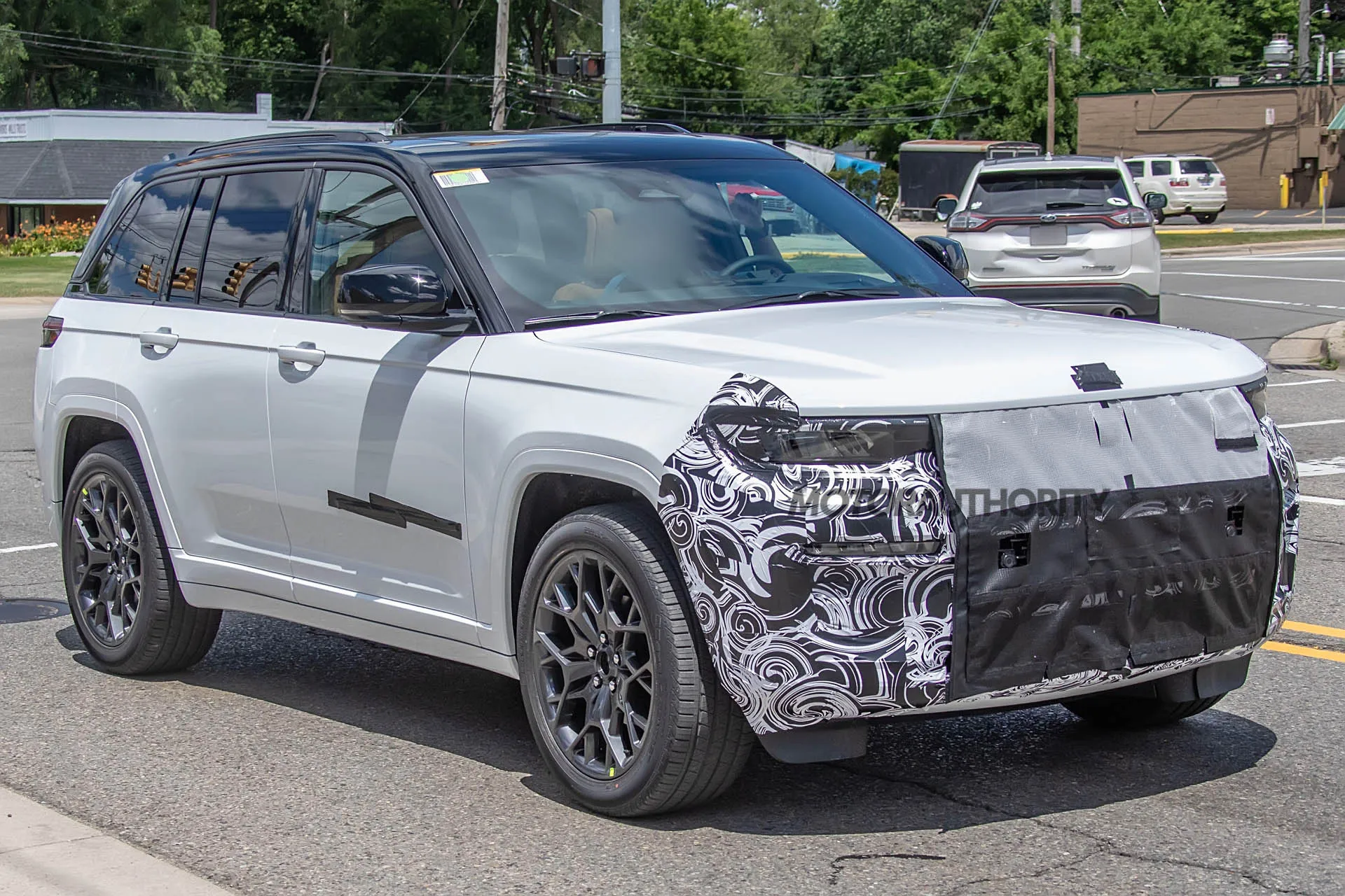 2026 Jeep Grand Cherokee spy shots Auto Recent