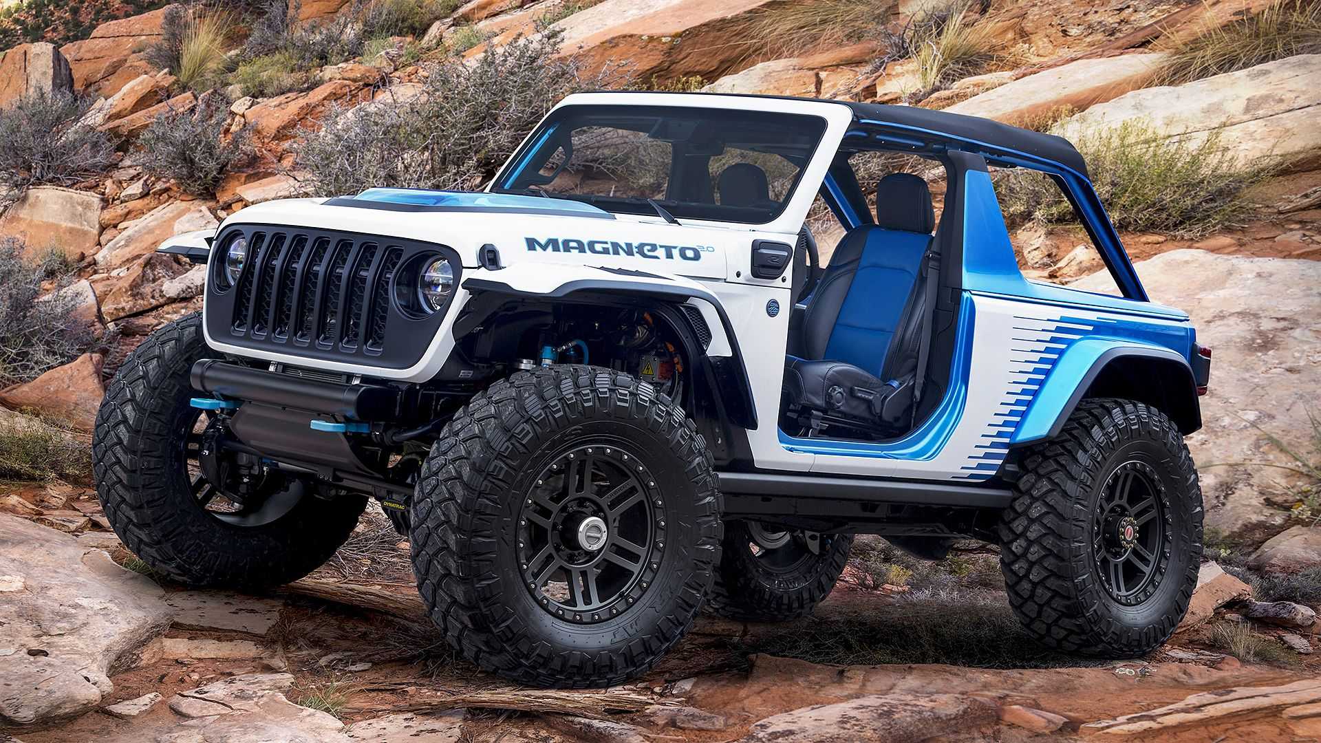 Jeep updates Magneto concept for one-pedal off-roading, quicker acceleration